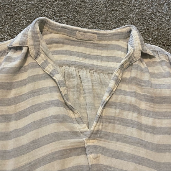 CP Shades Teton tunic striped resort beach vacation cotton lightweight - Picture 3 of 5